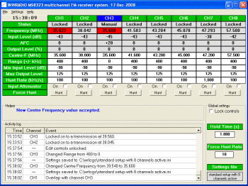 MS-8323 Graphical User Interface