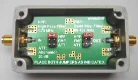 WR-UBF-1800 Universal Broadcast Filter Jumpers