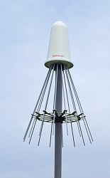 Wide-Band Discone Active Antenna System