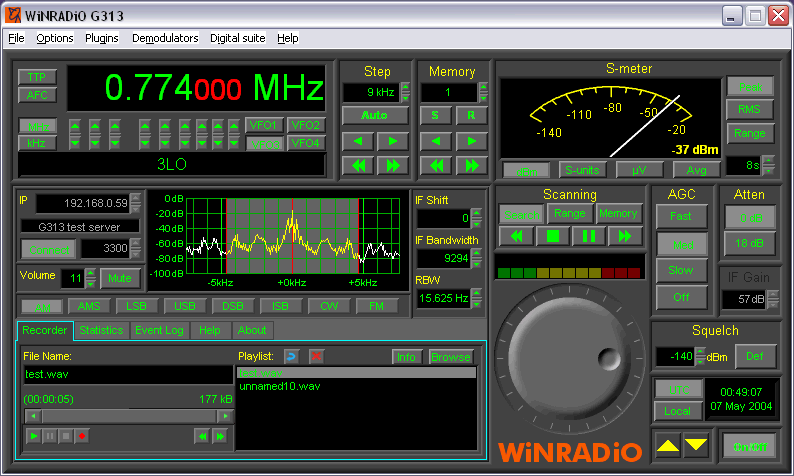Winradio Software Vista