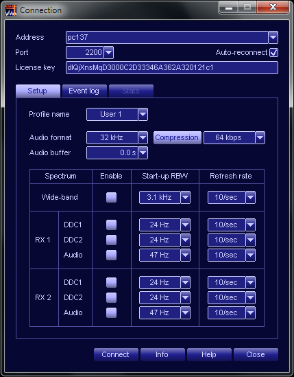 G39DDC Client/Server Option - Client Set-up